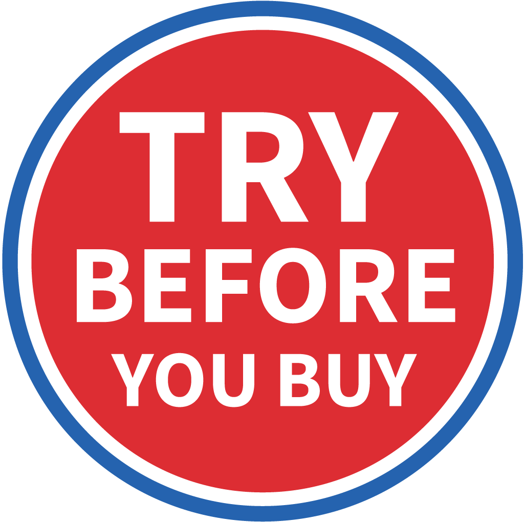 Try before you buy